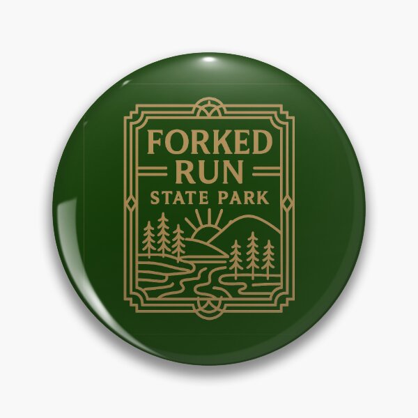 Item preview, Forked Run State Park  designed and sold by Broken Antler Designs .