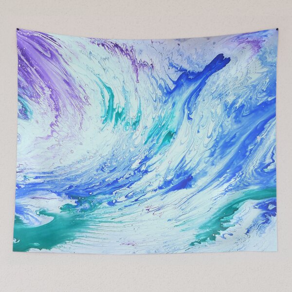 Item preview, Winter Winds - Ink and Acrylic Painting designed and sold by Bella Blaiklock.