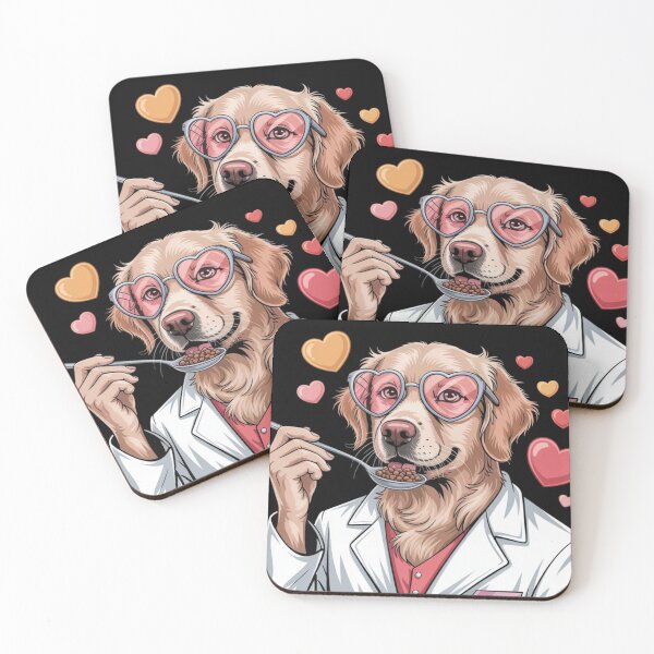 Item preview, Valentine’s cute Lablador food tester art designed and sold by YourTrendyTees.