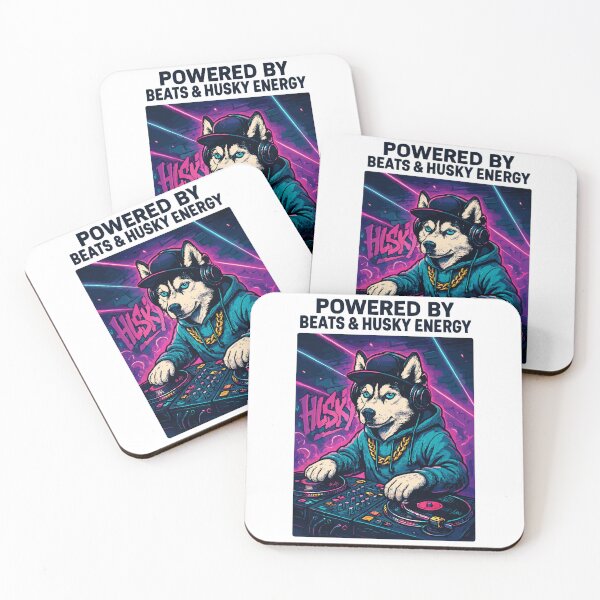 Item preview, Husky DJ – Urban streetwear with Beats Energy designed and sold by Pineapple-Tree.