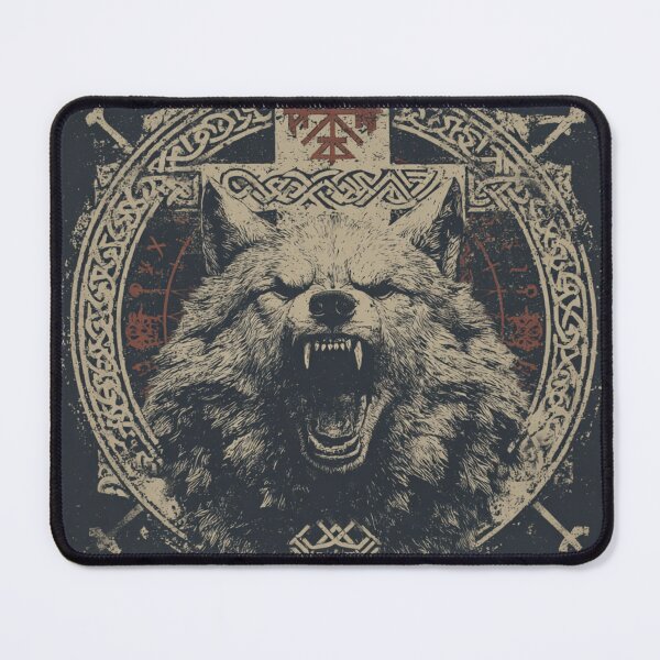 Item preview, Nordic Fenrir designed and sold by NicolasGlowArt.