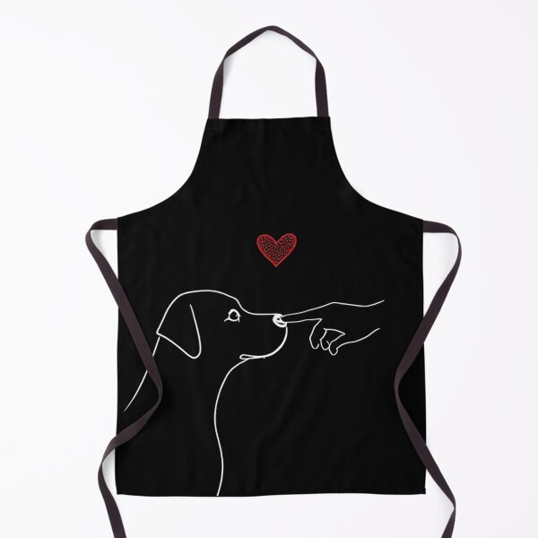 Item preview, Minimalistic Line Art Dog & Hand – Heartfelt Connection Illustration designed and sold by PixelVibe782.
