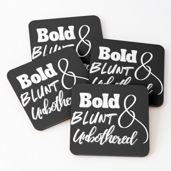 Item preview, Copy of Bold, Blunt & Unbothered designed and sold by Subtext-tees.
