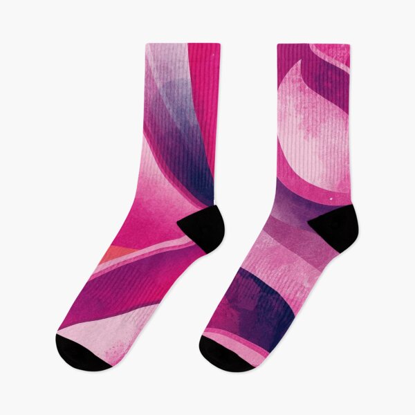 Item preview, Pink Rhythm Abstract Curves designed and sold by Harmonic_Layers.