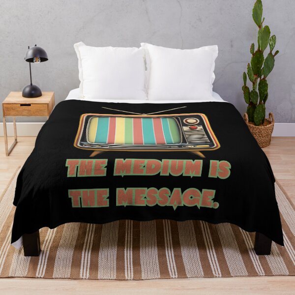 Item preview, The Medium Is The Message Graphic designed and sold by ErosFashions.