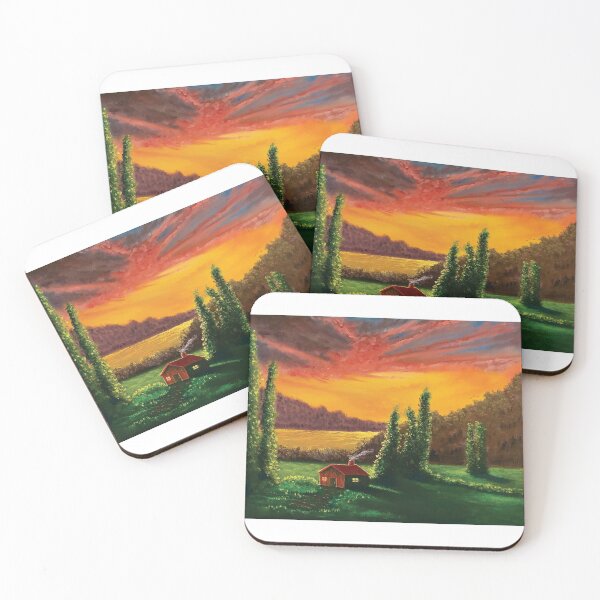 Item preview, Sunset In The Hills designed and sold by Fitzartist-US.