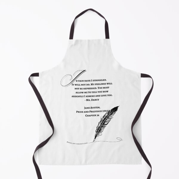 Item preview, Mr. Darcy Quote - Chapter 34 designed and sold by PandPFans.
