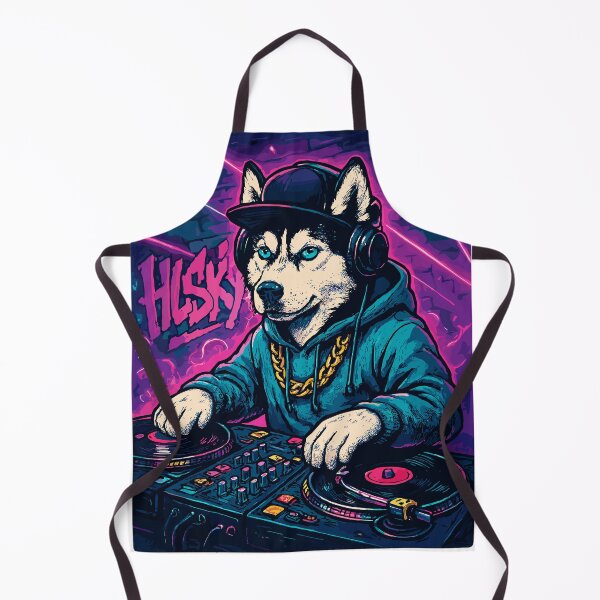 Item preview, Husky DJ – Urban Streetwear Club Gift designed and sold by Pineapple-Tree.