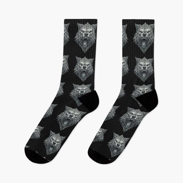 Item preview, Nordic Viking Fenrir designed and sold by NicolasGlowArt.