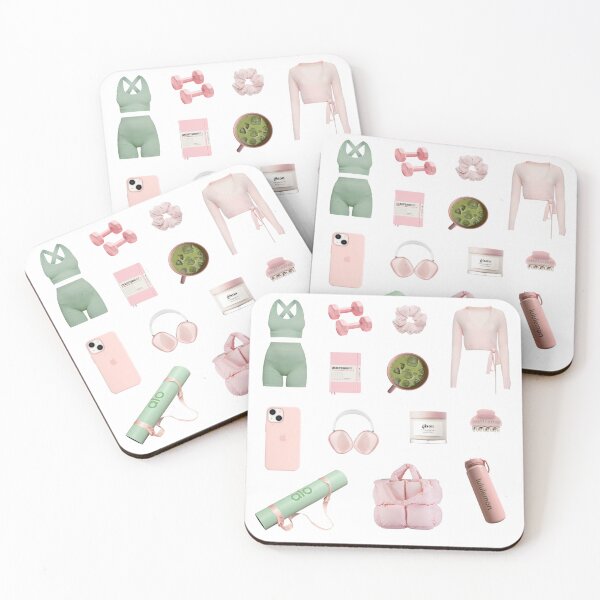Item preview, pink pilates princess set designed and sold by delicate-pov.