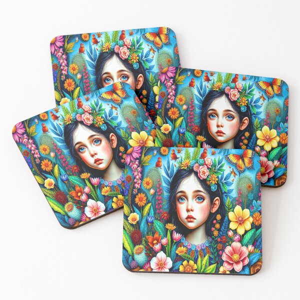 Item preview, Azure Bloom Quiet Echo designed and sold by shaang.