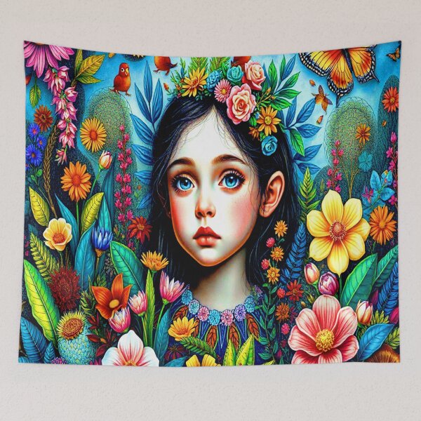 Item preview, Azure Bloom Quiet Echo designed and sold by shaang.