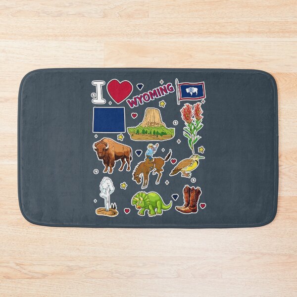 Item preview, Wyoming Adventure Scrapbook, Icons of the Equality State designed and sold by mashmosh.