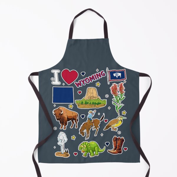 Item preview, Wyoming Adventure Scrapbook, Icons of the Equality State designed and sold by mashmosh.