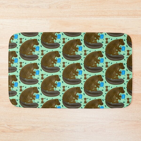 Item preview, Beaver drinking coffee designed and sold by Daniel Vasco.