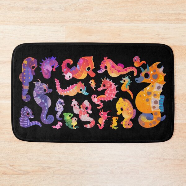 Item preview, Seahorses - dark designed and sold by pikaole.