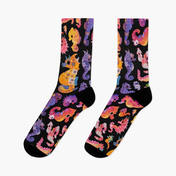 Item preview, Seahorses - dark designed and sold by pikaole.
