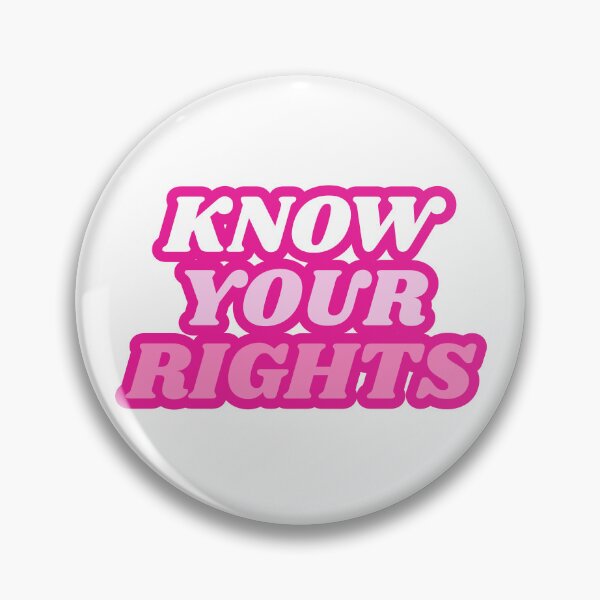 Item preview, Know Your Rights designed and sold by KayBarbLux.