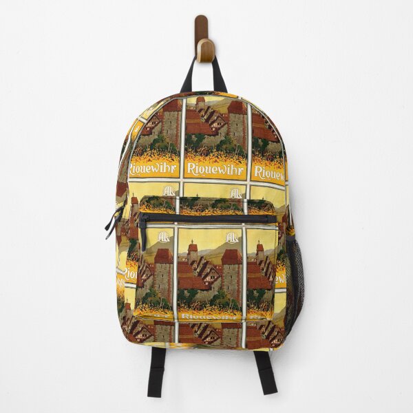 Item preview, Vintage Riquewihr Travel Poster | Art Nouveau Style | Medieval Alsace Town | Rustic Charm | Digital Download | Home Decor designed and sold by artofuniverse.