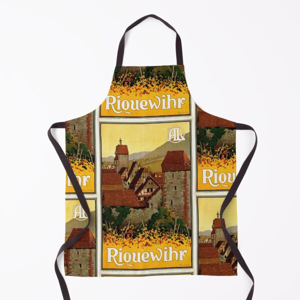 Item preview, Vintage Riquewihr Travel Poster | Art Nouveau Style | Medieval Alsace Town | Rustic Charm | Digital Download | Home Decor designed and sold by artofuniverse.