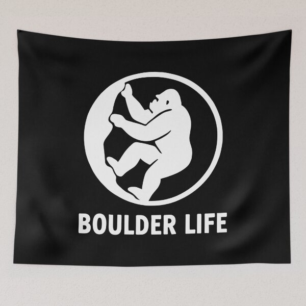 Item preview, Boulder Life – Minimalist Gorilla Badge designed and sold by Pineapple-Tree.