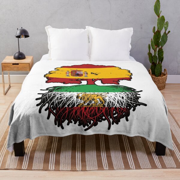 Item preview, Spanish Grown, Iranian Roots – Lion and Sun Heritage Design designed and sold by FlagX.