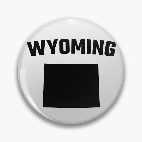 Item preview, Wyoming State Silhouette - Bold Minimalist Design designed and sold by mashmosh.