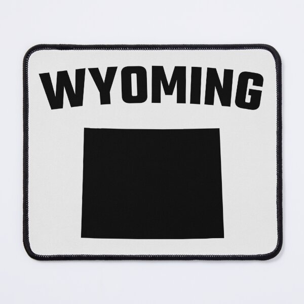 Item preview, Wyoming State Silhouette - Bold Minimalist Design designed and sold by mashmosh.