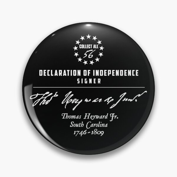 Item preview, Thomas Heyward Jr. Declaration Of Independence designed and sold by twHistory.