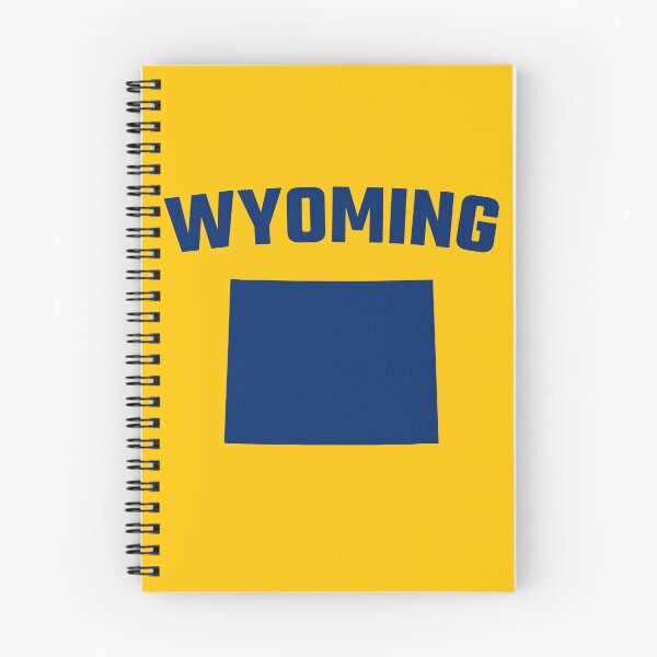Item preview, Wyoming State Map - Classic Navy Collegiate Style designed and sold by mashmosh.