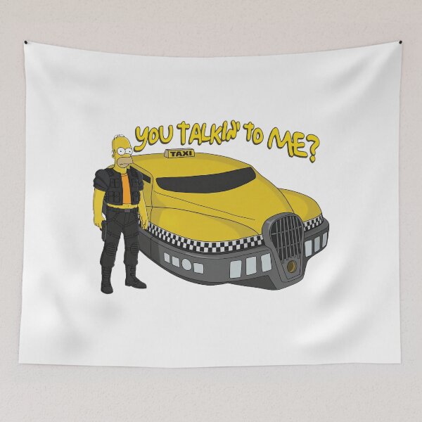 Item preview, Fifth Element Simpsons Taxi Driver designed and sold by Cybercyde Studios.