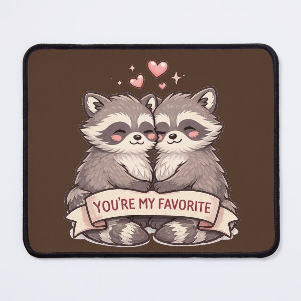 Item preview, You’re My Favorite – Cute Raccoon Love designed and sold by Little Bee.