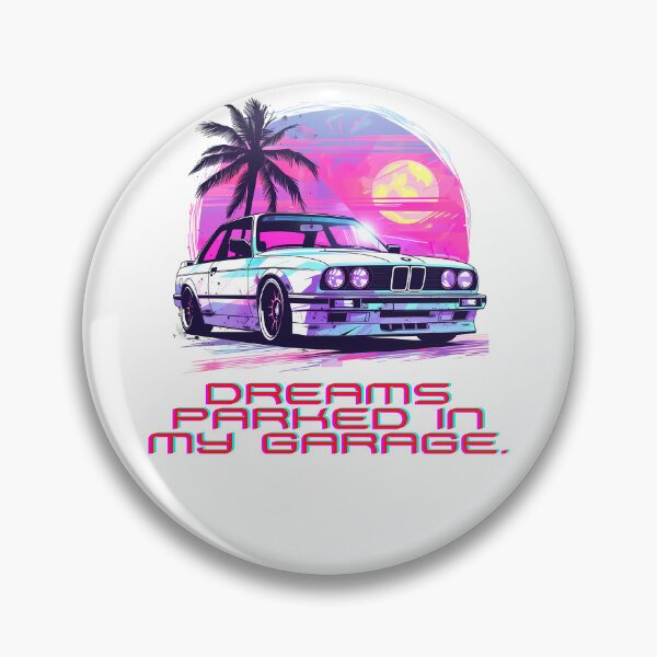 Item preview, Dreams Parked in My Garage Retro Car Graphic designed and sold by ErosFashions.