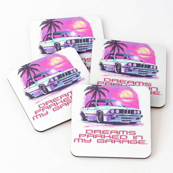 Item preview, Dreams Parked in My Garage Retro Car Graphic designed and sold by ErosFashions.
