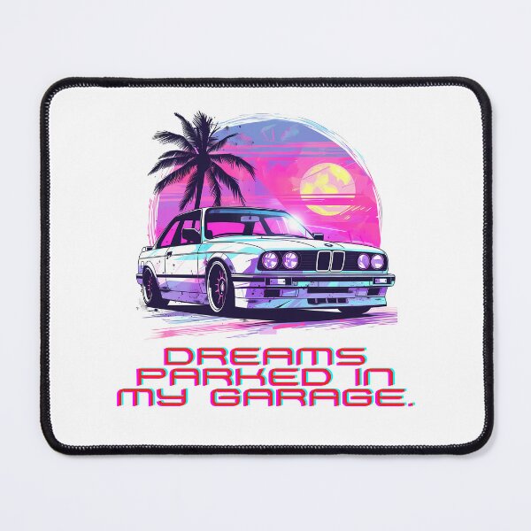 Item preview, Dreams Parked in My Garage Retro Car Graphic designed and sold by ErosFashions.
