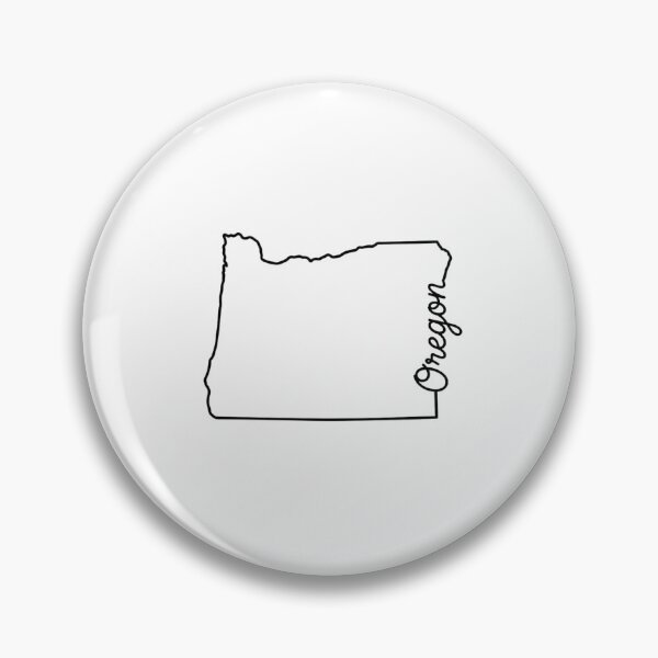 Item preview, Oregon State Outline – Minimal Script Typography Line Art designed and sold by Paper Drip.