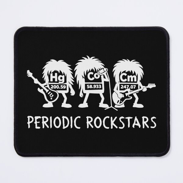 Item preview, Periodic Rockstars Chemistry Humor designed and sold by HandicraftArt.