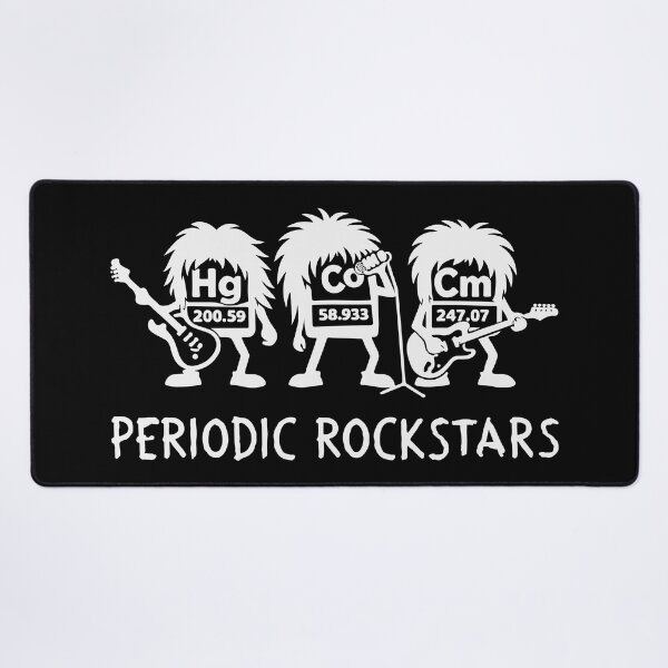 Item preview, Periodic Rockstars Chemistry Humor designed and sold by HandicraftArt.