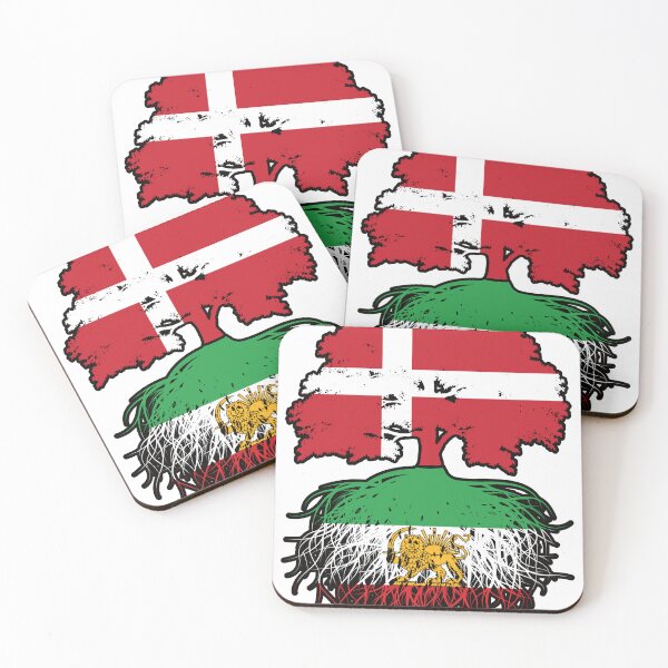 Item preview, Danish Grown, Iranian Roots – Lion and Sun Heritage Design designed and sold by FlagX.