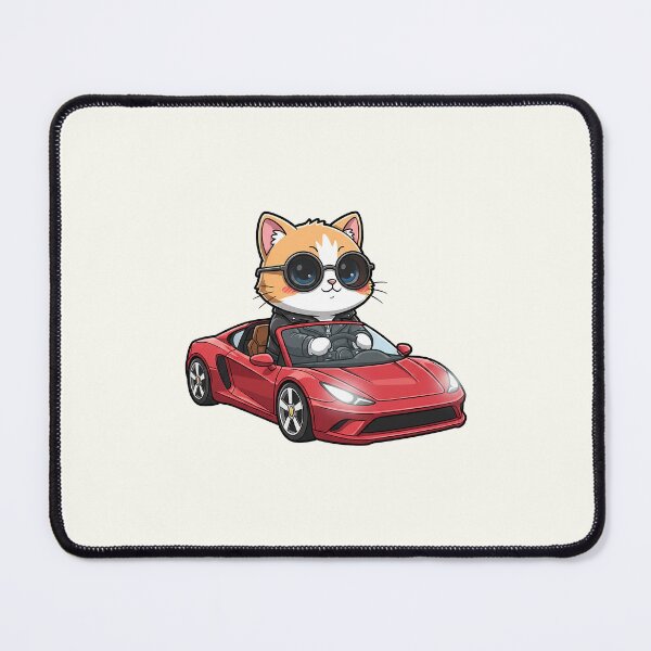 Item preview, Cool Luxury Car Cat designed and sold by HoopeStylee.