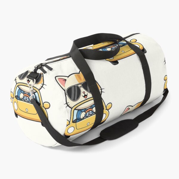 Item preview, Cute Driver Cat Cartoon designed and sold by HoopeStylee.