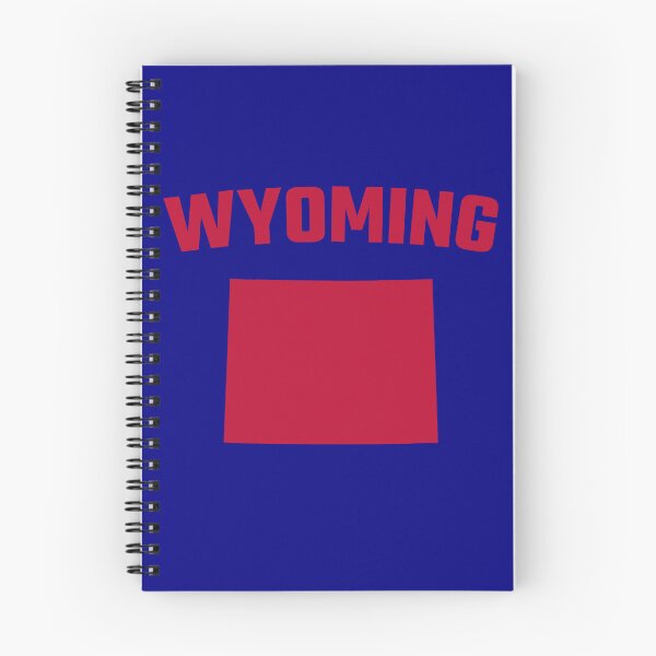 Item preview, Wyoming State Silhouette - Classic Varsity Red Style designed and sold by mashmosh.