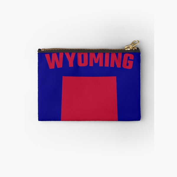 Item preview, Wyoming State Silhouette - Classic Varsity Red Style designed and sold by mashmosh.