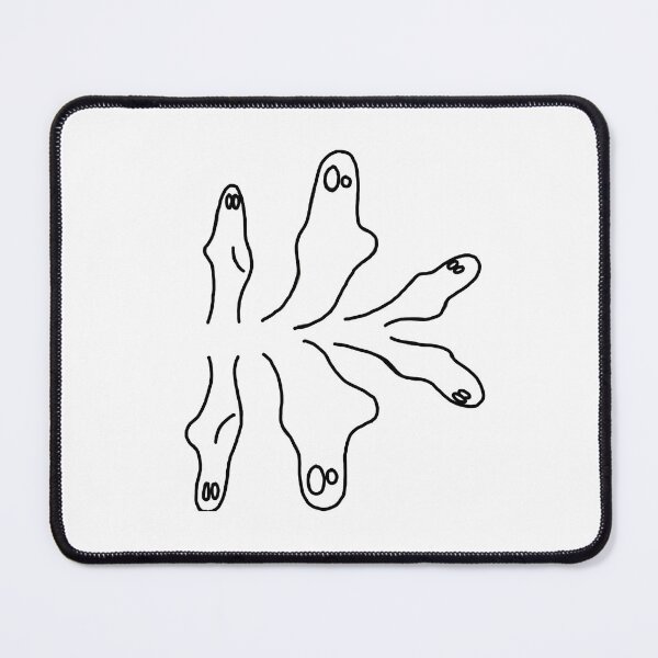 Item preview, three simple ghosts with reflection designed and sold by mjean.art.