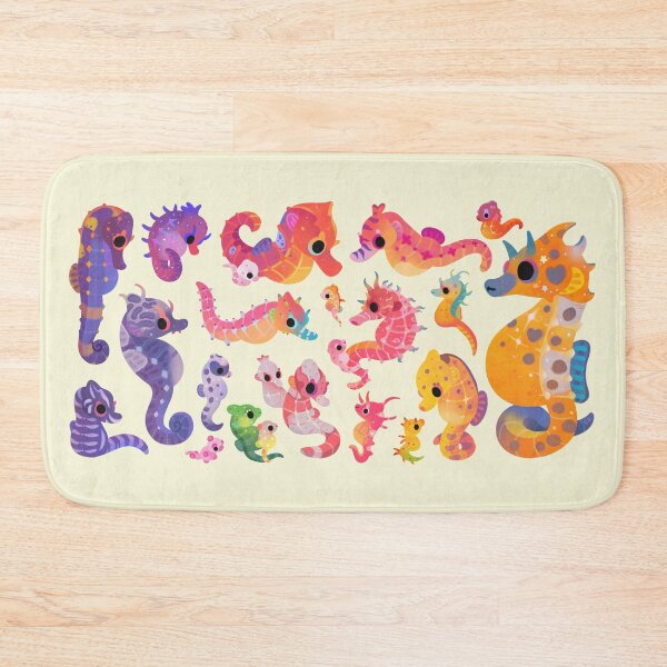 Item preview, Seahorses - pastel designed and sold by pikaole.