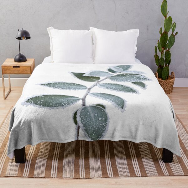 Item preview, Frozen Eucalyptus - Elegant Winter Botanical Art designed and sold by Thaliandra.