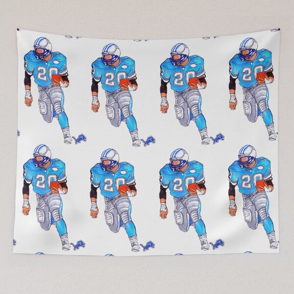 Item preview, "DETROIT GODS: BARRY SANDERS" designed and sold by SOLSKETCHES.