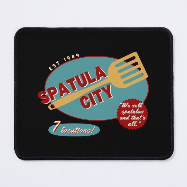 Item preview, Spatula City retro logo - blue/red designed and sold by Baby-Care.