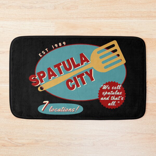 Item preview, Spatula City retro logo - blue/red designed and sold by Baby-Care.