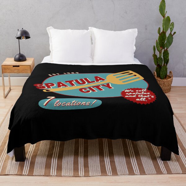 Item preview, Spatula City retro logo - blue/red designed and sold by Baby-Care.